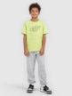 mini: Chłopięcy t-shirt z nadrukiem 4F 4FJWSS26TTSHM3007 - zielony (5)