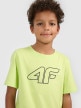 mini: Chłopięcy t-shirt z nadrukiem 4F 4FJWSS26TTSHM3007 - zielony (4)