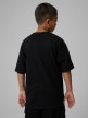mini: Chłopięcy t-shirt z nadrukiem 4F 4FJWSS26TTSHM3012 - czarny (4)