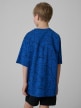 mini: Chłopięcy t-shirt z nadrukiem 4F 4FJWSS26TTSHM3285- niebieski (4)