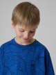 mini: Chłopięcy t-shirt z nadrukiem 4F 4FJWSS26TTSHM3285- niebieski (3)
