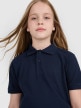mini: Dziecięca koszulka polo 4F 4FJWMM00TPTSU513 - granatowa (13)