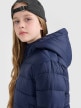 mini: Dziecięca kurtka puchowa pikowana 4F 4FJRAW25TDJAU0804 - granatowa (5)