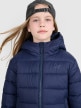mini: Dziecięca kurtka puchowa pikowana 4F 4FJRAW25TDJAU0804 - granatowa (4)