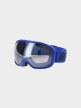  4F JUNIOR Dziecięce gogle narciarskie z powłoką lustrzaną 4F 4FJWAW24AGOGU042  niebieskie Niebieski