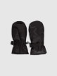  4F JUNIOR Dziecięce rękawiczki polarowe 4F 4FJWAW25AGLOU157  czarne Czarny