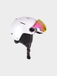 mini: Dziecięcy kask narciarski z goglami 4F 4FJWMM00AHELU122 - biały (3)