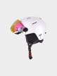 mini: Dziecięcy kask narciarski z goglami 4F 4FJWMM00AHELU122 - biały (4)