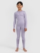  4F JUNIOR Dziewczęca bielizna termoaktywna komplet 4F 4FJRAW25USEAF263  fioletowa Fioletowy