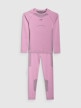 mini: Dziewczęca bielizna termoaktywna komplet 4F 4FJRAW25USEAF263 - różowa (8)