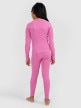 mini: Dziewczęca bielizna termoaktywna komplet 4F 4FJRAW25USEAF264 - różowa (7)
