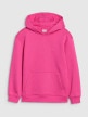 mini: Dziewczęca bluza dresowa nierozpinana z kapturem 4F 4FJRAW24TSWSF1831 - różowa (6)