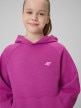 mini: Dziewczęca bluza nierozpinana z kapturem 4F 4FJRSS26TSWSF3040 - różowa (4)