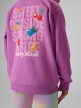 mini: Dziewczęca bluza rozpinana z kapturem 4F 4FJRSS26TSWSF2902 - fioletowa (5)