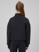 mini: Dziewczęca bluza treningowa bez kaptura 4F 4FJRSS26TFSWF0990 - czarna (6)