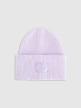 mini: Dziewczęca czapka zimowa 4F 4FJRAW25ACAPF0811 - fioletowa (1)