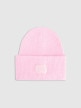  4F JUNIOR Dziewczęca czapka zimowa 4F 4FJRAW25ACAPF0811  różowa Różowy