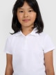 mini: Dziewczęca koszulka polo 4F 4FJRAW25TPTSF0740 - biała (4)
