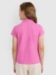 mini: Dziewczęca koszulka polo 4F 4FJRAW25TPTSF0740 - różowa (4)