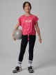 mini: Dziewczęca koszulka treningowa z nadrukiem 4F 4FJWSS26TFTSF1965 - różowa (2)