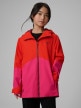  4F JUNIOR Dziewczęca kurtka przejściowa 4F 4FJWSS26TTJAF0958  czerwona Czerwony