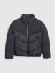 mini: Dziewczęca kurtka puchowa pikowana 4F 4FJRAW25TDJAF0807 - czarna (8)