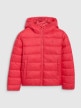 mini: Dziewczęca kurtka puchowa pikowana 4F 4FJRAW25TDJAF0816 - czerwona (6)
