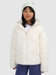 mini: Dziewczęca kurtka puchowa pikowana 4F 4FJRAW25TDJAF0825 - biała (11)