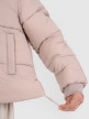 mini: Dziewczęca kurtka puchowa pikowania 4F 4FJRAW25TDJAF0806 - beżowa (6)