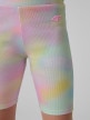 mini: Dziewczęce kolarki legginsy 4F 4FJRSS26TSTIF035 - multikolor (4)