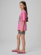 mini: Dziewczęce kolarki legginsy 4F 4FJRSS26TSTIF039 - szare (3)