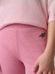 mini: Dziewczęce legginsy 4F 4FJWSS26TTIGF270 - różowe (4)
