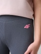 mini: Dziewczęce legginsy 4F 4FJWSS26TTIGF270 - szare (4)