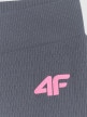 mini: Dziewczęce legginsy 4F 4FJWSS26TTIGF270 - szare (8)