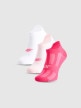 mini: Dziewczęce skarpetki treningowe (3-pack) 4F 4FJWMM00UFSOF260 - multikolor (1)