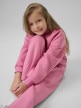 mini: Dziewczęce spodnie dresowe 4F 4FJRSS26TTROF1727 - różowe (2)