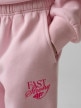 mini: Dziewczęce spodnie dresowe 4F 4FJRSS26TTROF1878 - różowe (4)