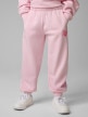 mini: Dziewczęce spodnie dresowe 4F 4FJRSS26TTROF1878 - różowe (2)