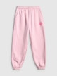 mini: Dziewczęce spodnie dresowe 4F 4FJRSS26TTROF1878 - różowe (7)