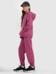 mini: Dziewczęce spodnie dresowe joggery 4F 4FJRAW25TTROF1616 - fioletowe (3)