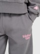 mini: Dziewczęce spodnie dresowe joggery 4F 4FJRAW25TTROF1642 - szare (4)