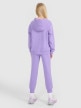 mini: Dziewczęce spodnie dresowe joggery 4F 4FJWSS25TTROF1099 - fioletowe (5)