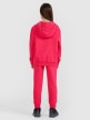 mini: Dziewczęce spodnie dresowe joggery 4F 4FJWSS25TTROF1099 - różowe (4)