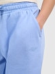 mini: Dziewczęce spodnie dresowe joggery 4F 4FJWSS26TTROF1502 - niebieskie (4)