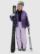 mini: Dziewczęce spodnie narciarskie 4F 4FJRAW25TFTRF1243 - fioletowe (3)