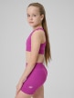 mini: Dziewczęcy biustonosz treningowy 4F 4FJRSS26USBAF280 - różowy (3)