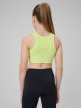 mini: Dziewczęcy biustonosz treningowy 4F 4FJRSS26USBAF285 - zielony (7)