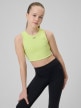 mini: Dziewczęcy biustonosz treningowy 4F 4FJRSS26USBAF285 - zielony (1)