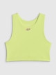 mini: Dziewczęcy biustonosz treningowy 4F 4FJRSS26USBAF285 - zielony (8)