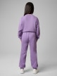 mini: Dziewczęcy dres komplet 4F 4FJRSS26TAPSF212 - fioletowy (10)